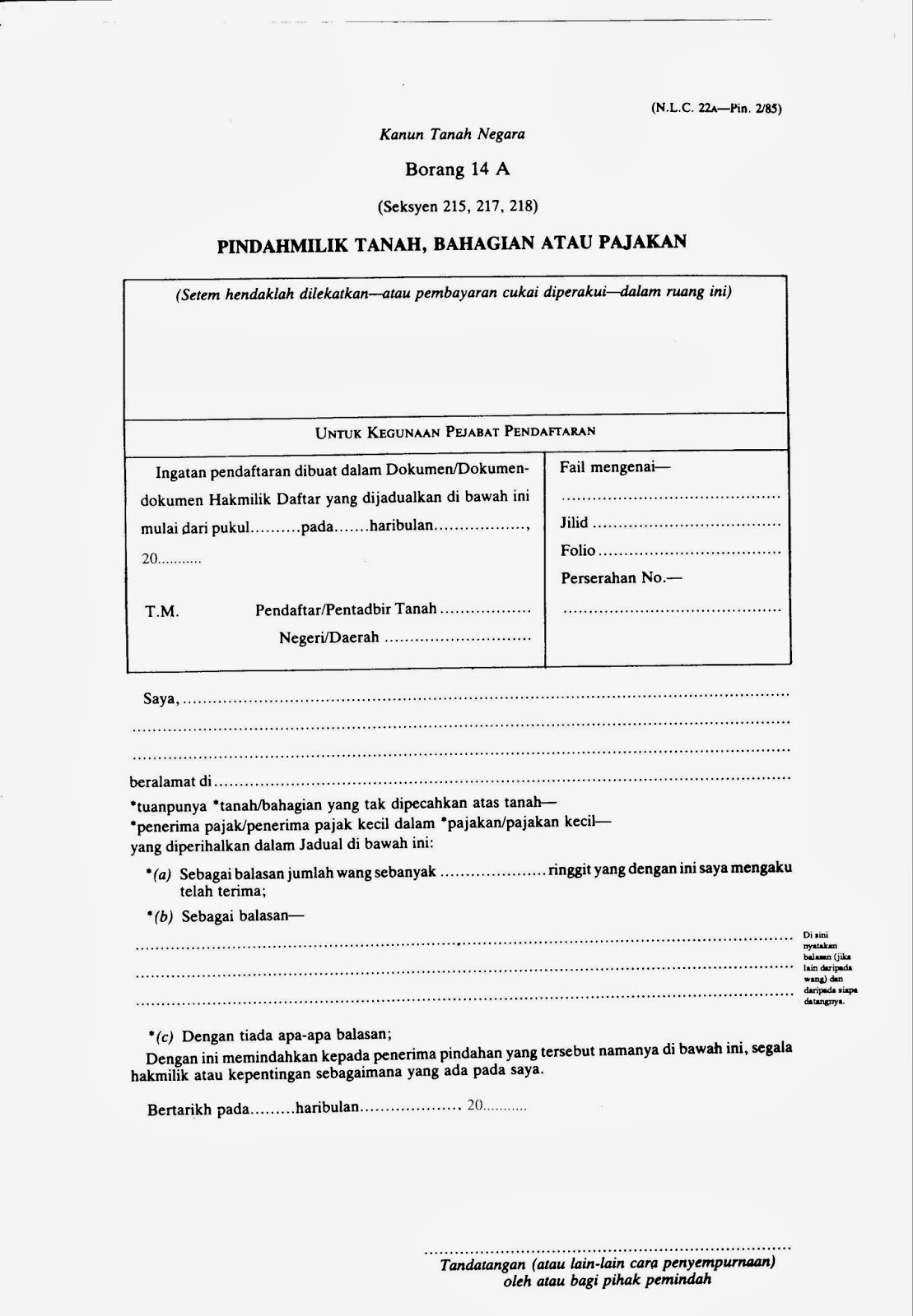 Surat Ikatan Amanah Trust Deed