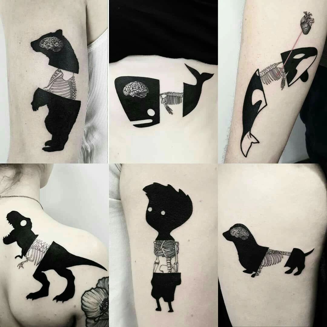 Tatuajes blackwork