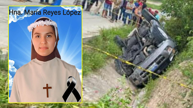 Honduras: Ella era Sor María, monja salvadoreña murió en accidente