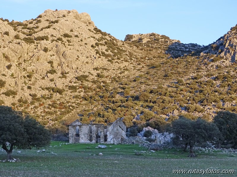 Los Lajares - Llanos de Zurraque - Cortijo del Mojon Alto - Cabeza de Caballo - Llanos del Republicano