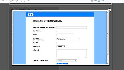 Kump Gendang Gemala Kasturi: Borang Tempahan @ Undangan 