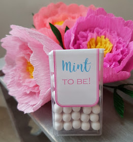 Cute mint to be tic tac labels for wedding gifts or favours