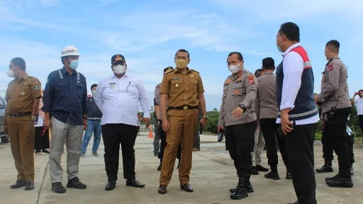 Wagub tinjau pembangunan Tol Padang-Pekanbaru