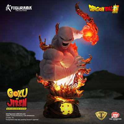 Figurama Collectors revela la primera resina de Dragon Ball Super - Goku VS Jiren Elite