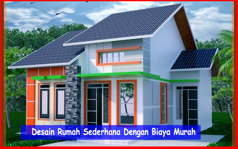 Desain Rumah Sederhana Dengan Biaya Murah  Cara Membangun Rumah 