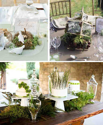 Country wedding decorations