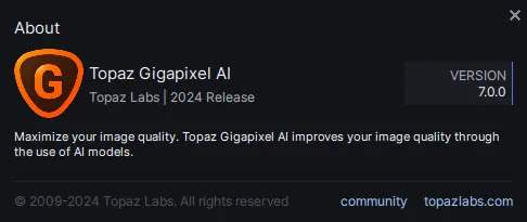 Topaz Gigapixel AI Versión Full 2024