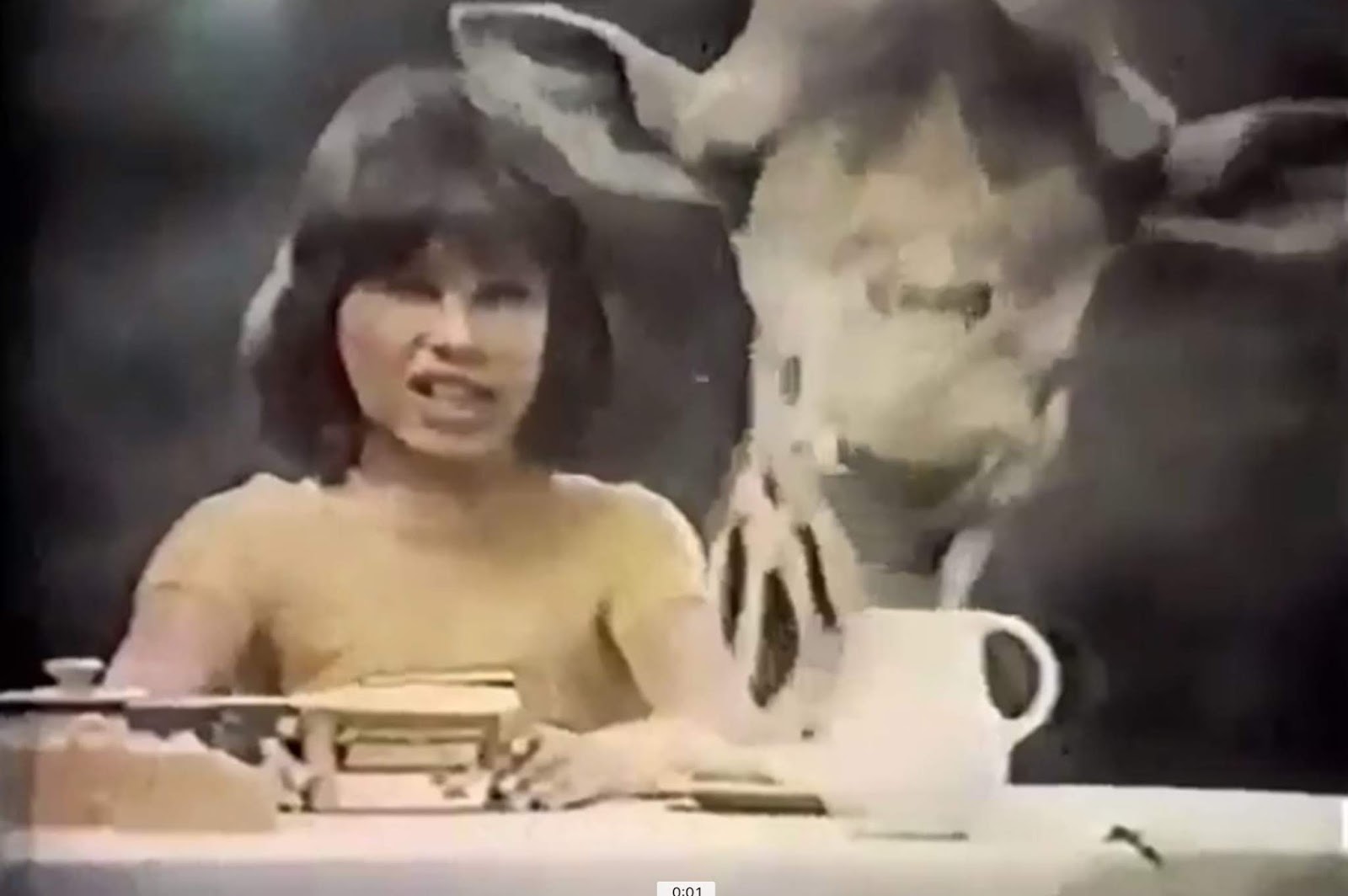 Campanha de lançamento do creme de amendoim Amendocrem em meados dos anos 70