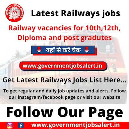 latest railways jobs