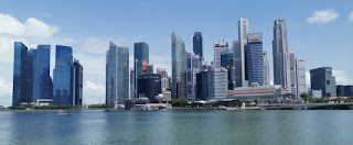 Bahía de Singapur.