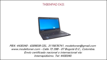 THIKNPAD E431 MODELTONER