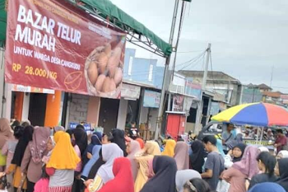 Bazar Telur Murah Tangerang: Berkah Hujan di Desa Cangkudu