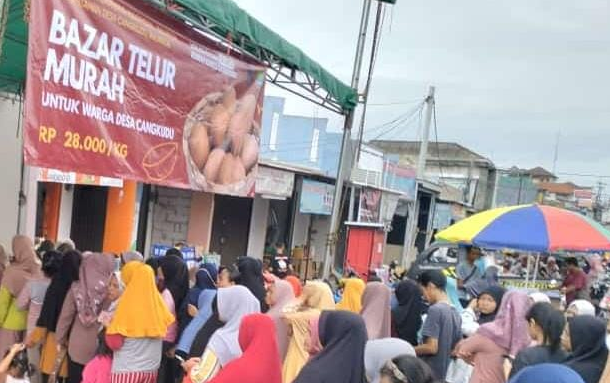 Bazar Telur Murah Tangerang: Berkah Hujan di Desa Cangkudu