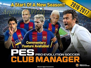 Download PES Club Manager v1.4.1 Apk + Data Full Version