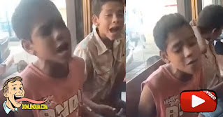 Chinito y Nachito sorprenden con sus voces a pesar del hambre