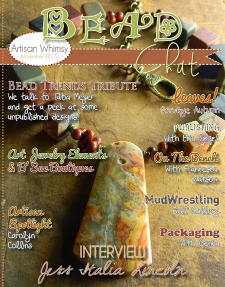 http://glossi.com/artisanwhimsy/52914-november-2013-bead-chat-magazine-by-artisan-whimsy