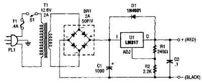 Configurable Power Supply Circuit Diagram