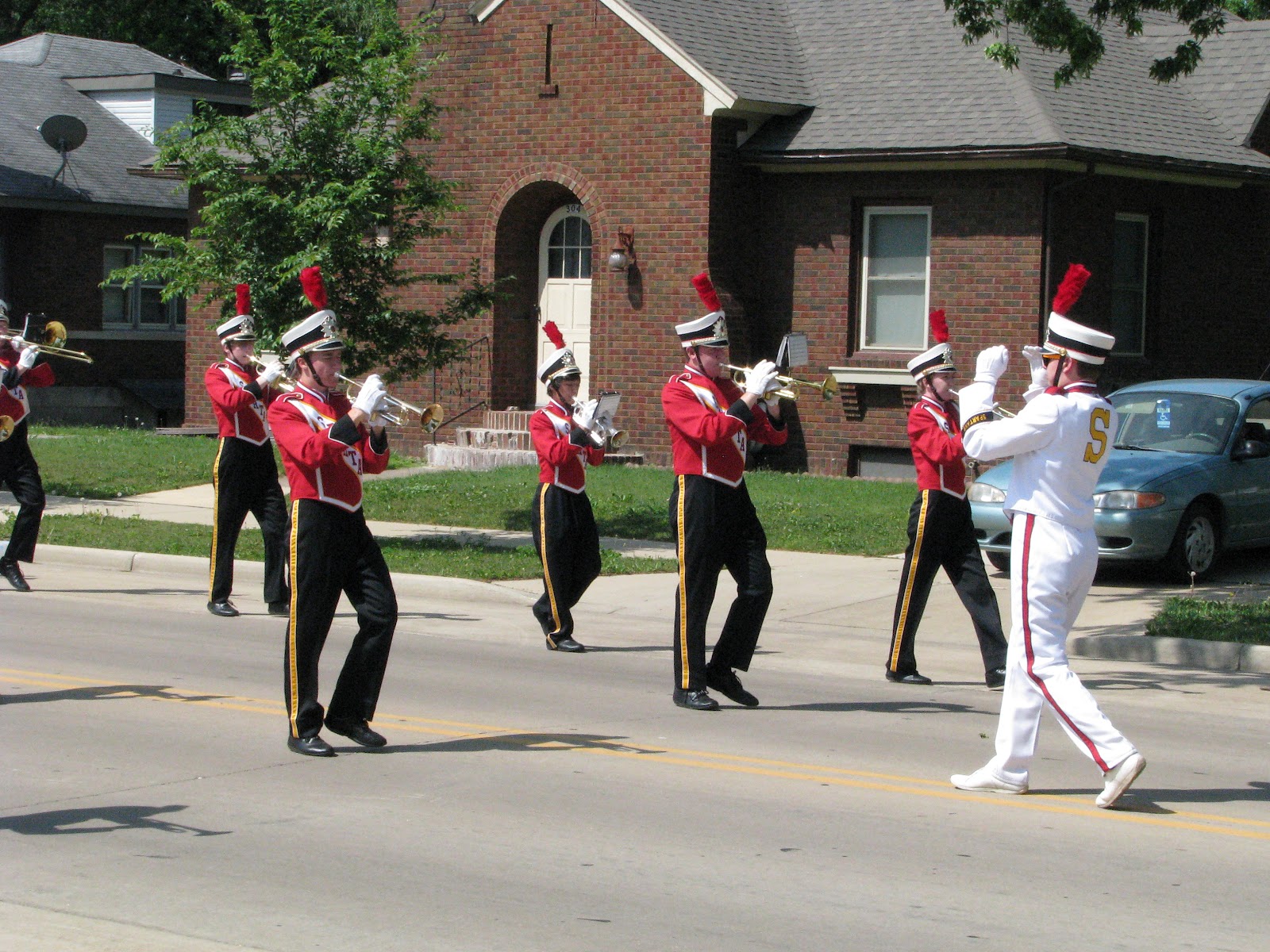 Sparta Middle and High School Bands participate in Memorial Day Parade