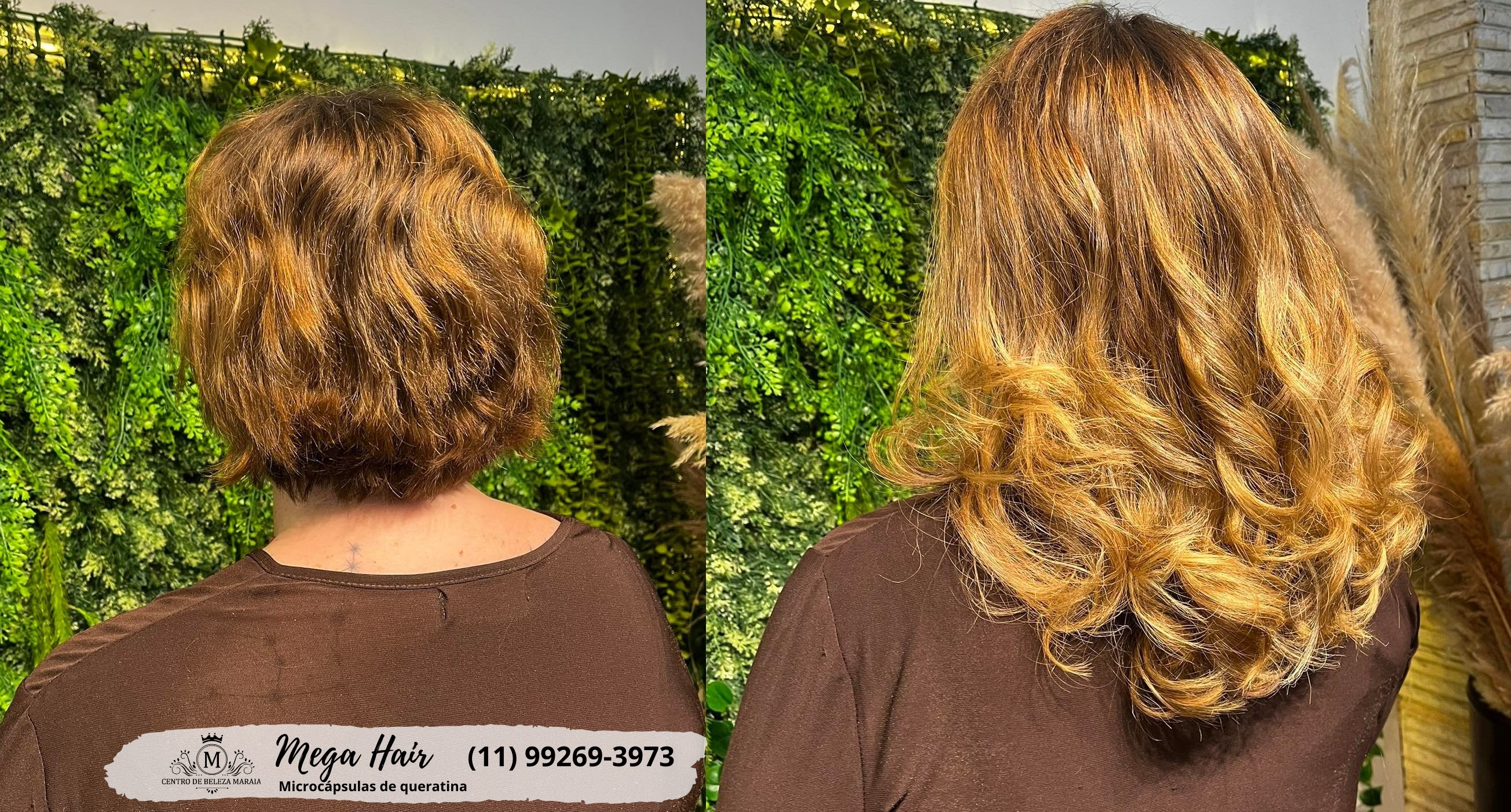 Alongamento de cabelo feminino em Jundiaí, SP