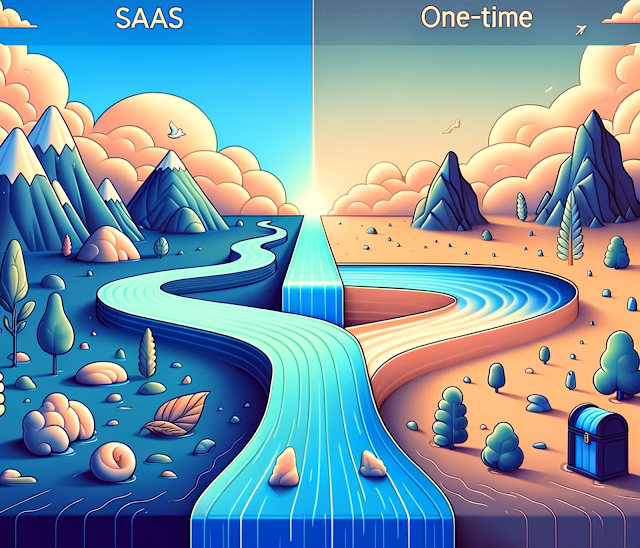 recurring revenue vs one-time revenue