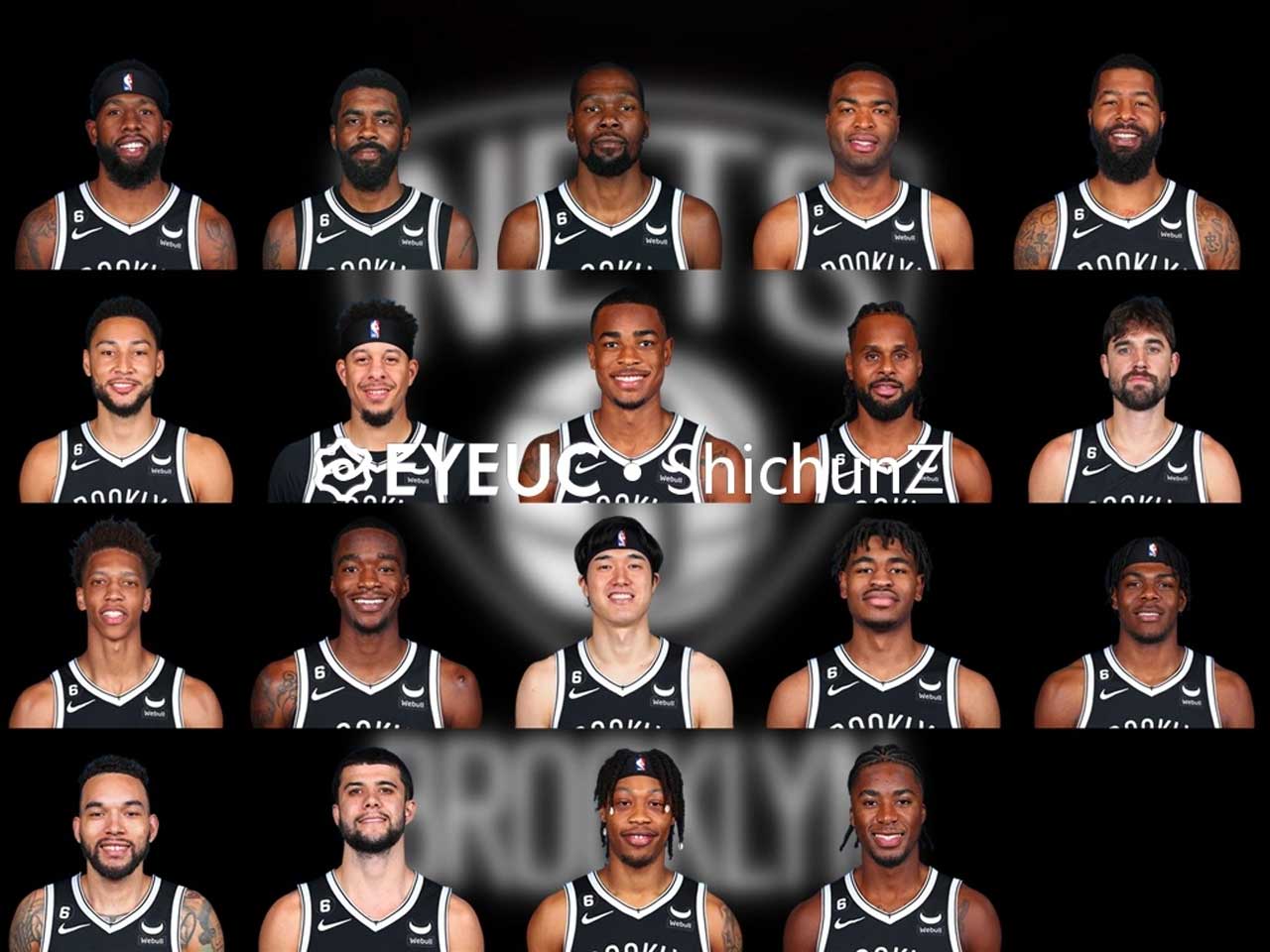 NBA 2K23 Brooklyn Nets Headshots