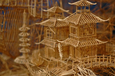 San Francisco Made of 100,000 Toothpicks Seen On lolpicturegallery.blogspot.com