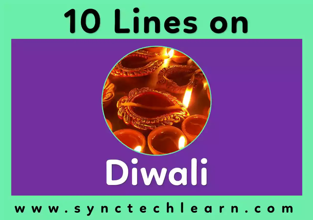 10 lines on Diwali in English - Short essay on Diwali - Few lines about Diwali 