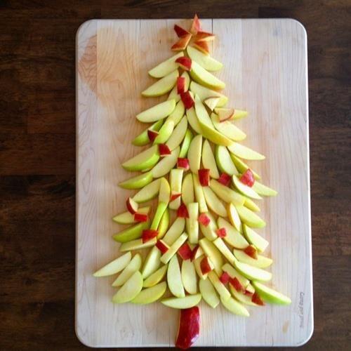 fruit and veggie christmas tree ideas