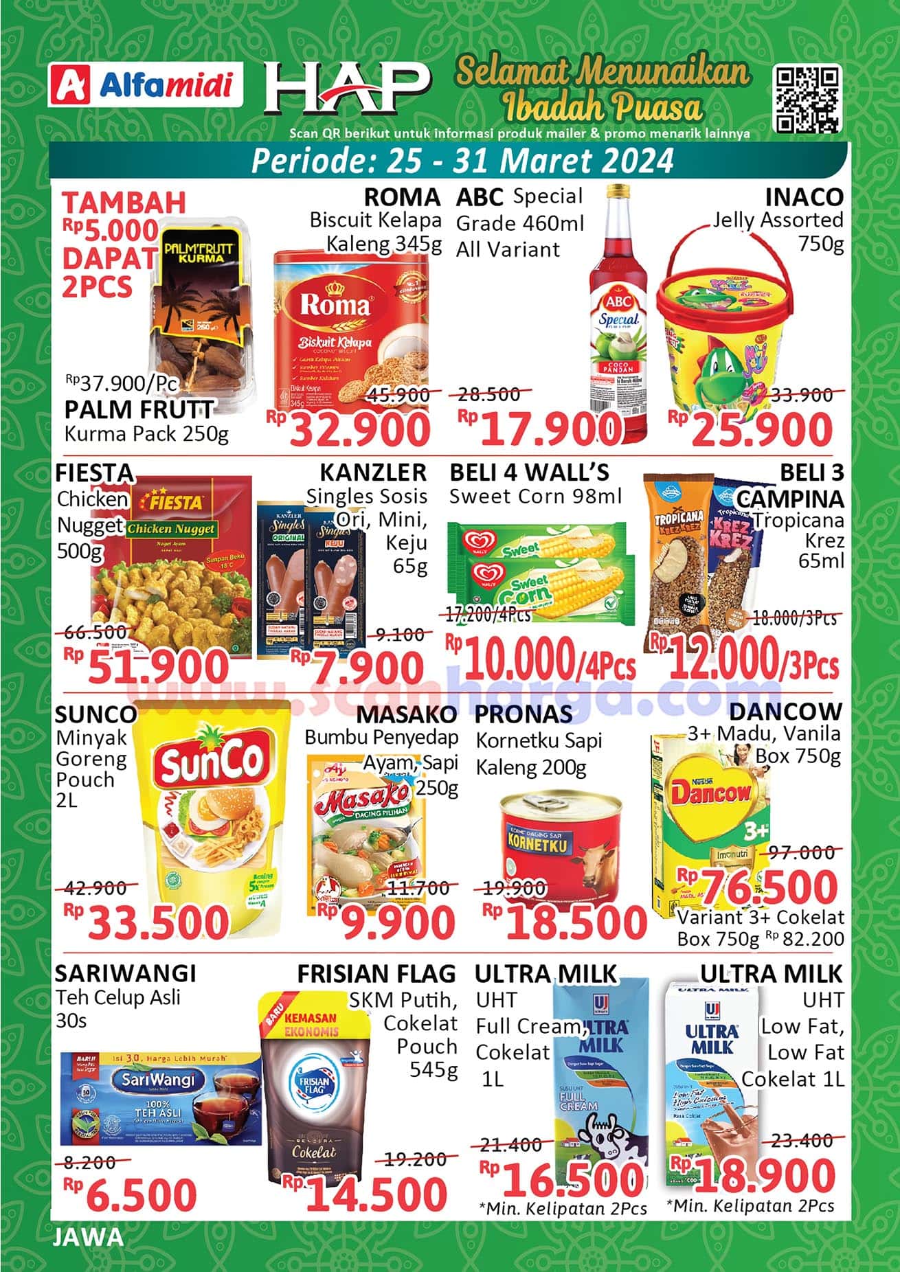 Katalog Promo Alfamidi HAP Weekday Periode 25 - 31 Maret 2024