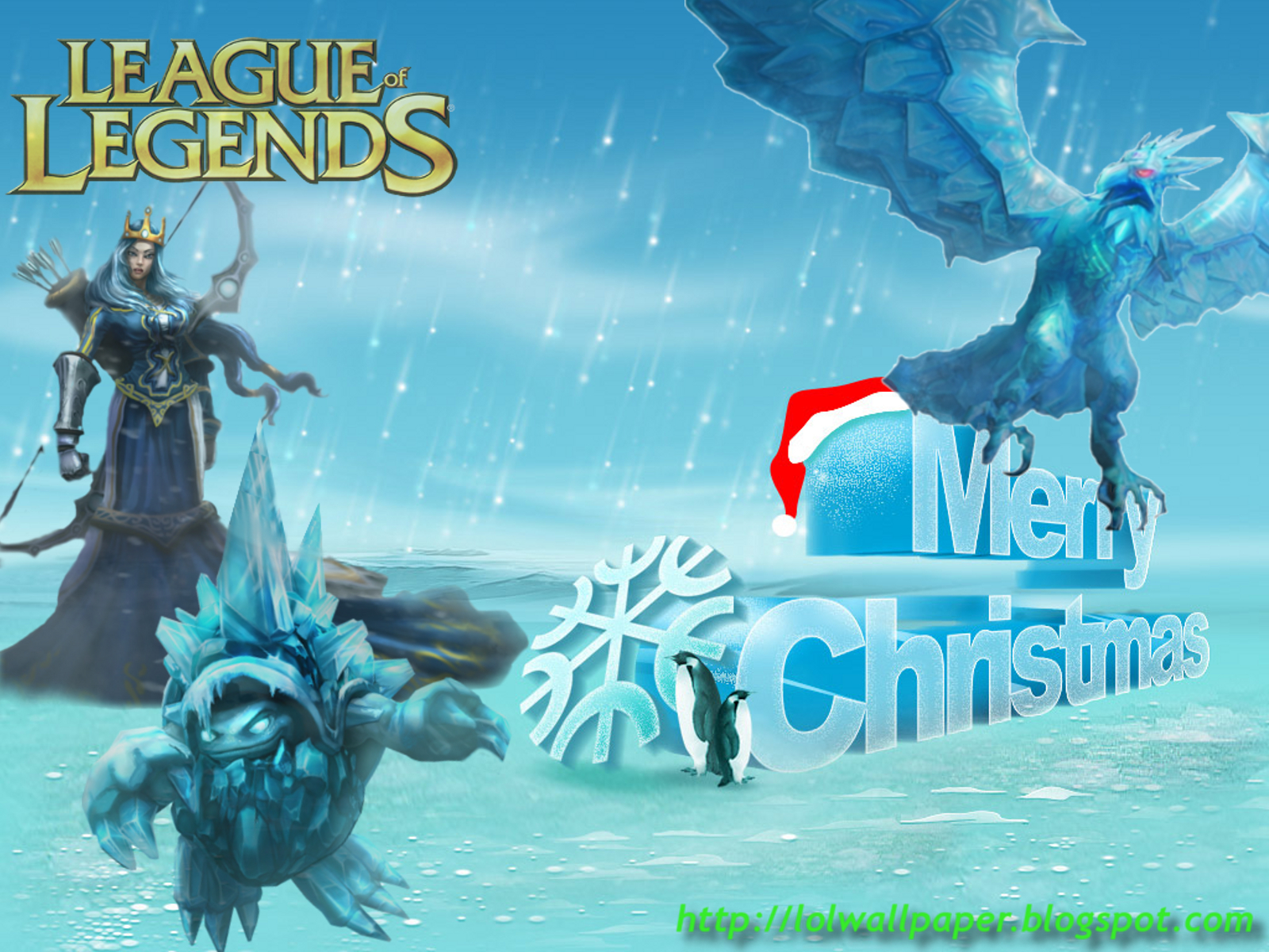 League Of Legends Wallpaper League Of Legends Christmas Wallpaper