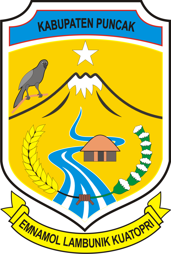 Logo Kabupaten Puncak Provinsi Papua  Logo Lambang  Indonesia