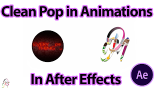 How to create clean pop in animations in After Effects tutorial