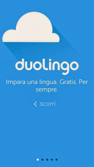 Impara l'inglese con Duolingo