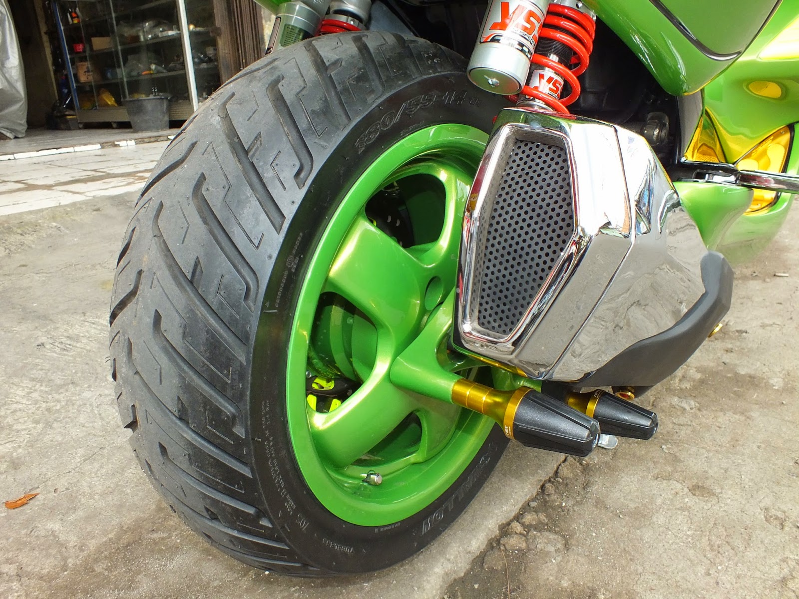 Velg Motor Matic Terbaru Sobat Modifikasi