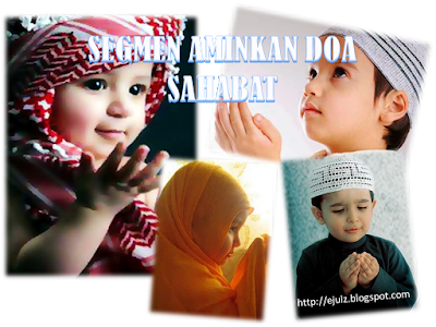 Segmen Aminkan Doa Sahabat, Blogger Segmen,