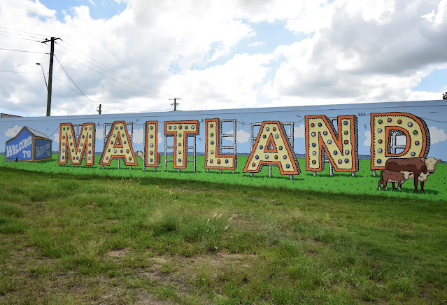 Welcome to Maitland mural | Trevor Dickinson