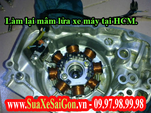 Làm lại mâm lửa xe máy Honda Wave uy tín