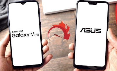 ASUS Zenfone Pro M2 vs Samsung Galaxy M20