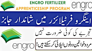 Engro Fertilizers Apprenticeship Jobs 2023 NTS Form Last Date