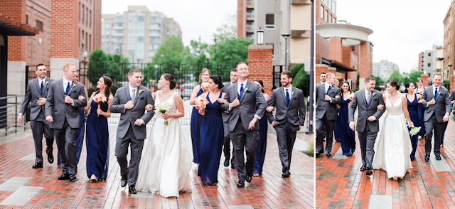 A classic Washington, DC wedding at St. Aloysius church and Top of the Town by Heather Ryan Photography