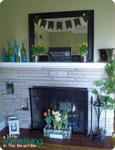 Spring Mantel Take 2