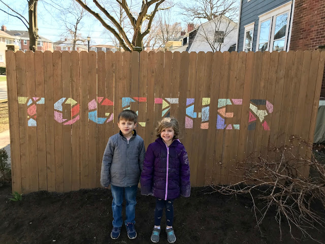 A fun fence art project!!