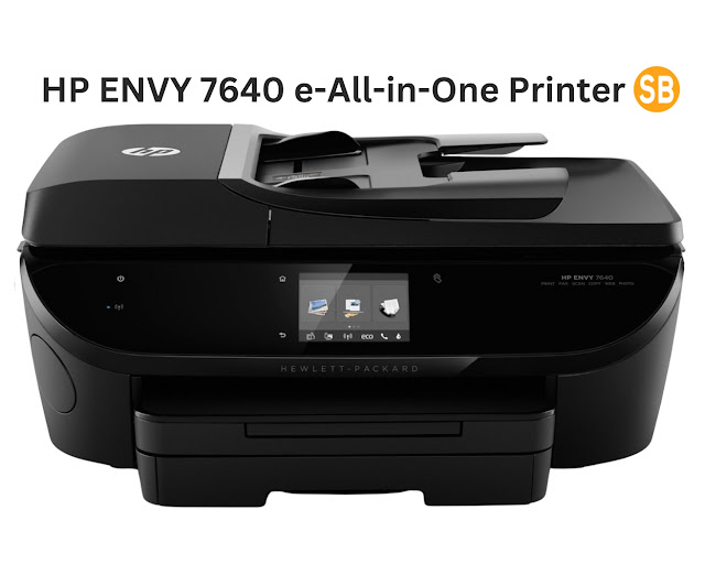 HP ENVY 7640 e-All-in-One Printer Driver