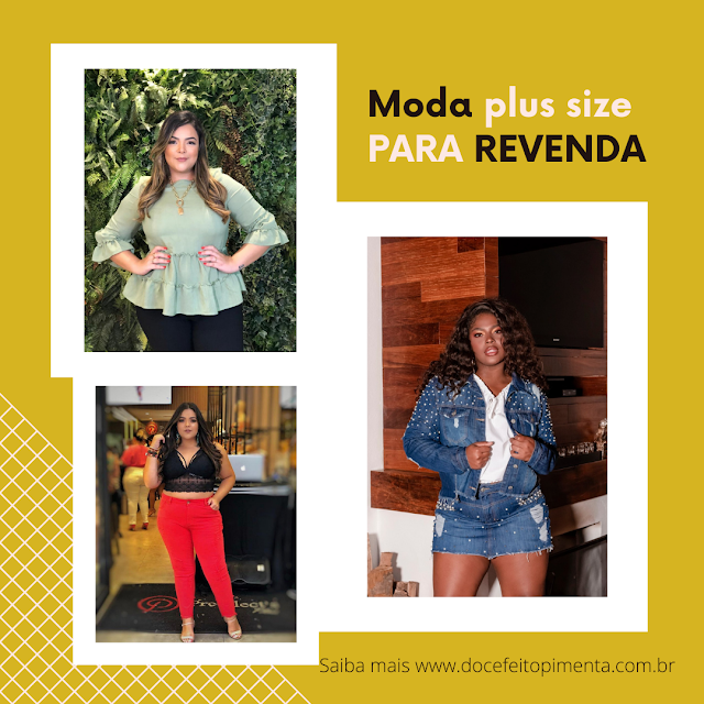 Revenda roupas plus size estilosas e lindas