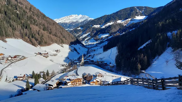 val giovo escursione invernale neve