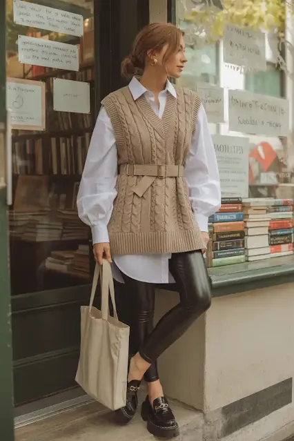 The Return of the Knit Vest