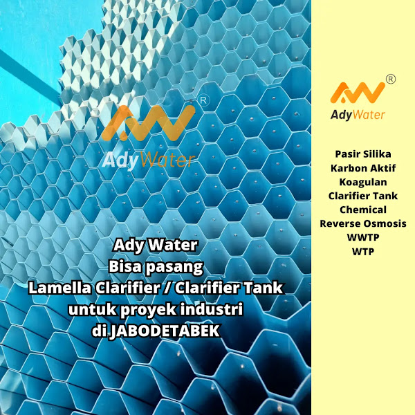 lamella tank, lamella clarifier, lamella adalah, bio lamella, clarifier, circular clarifier lamella, honeycomb clarifier, eficience lamella clarifier, efisiensi lamella clarifier,