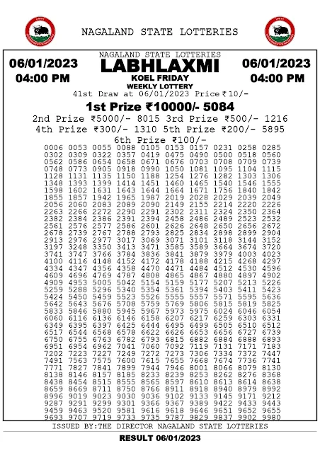 nagaland-lottery-result-06-01-2023-labhlaxmi-koel-friday-today-4-pm-keralalottery.info