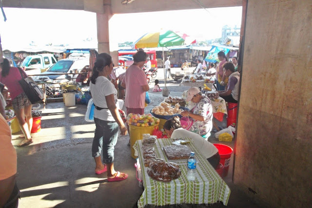 waray delicacies at Tcloban public market