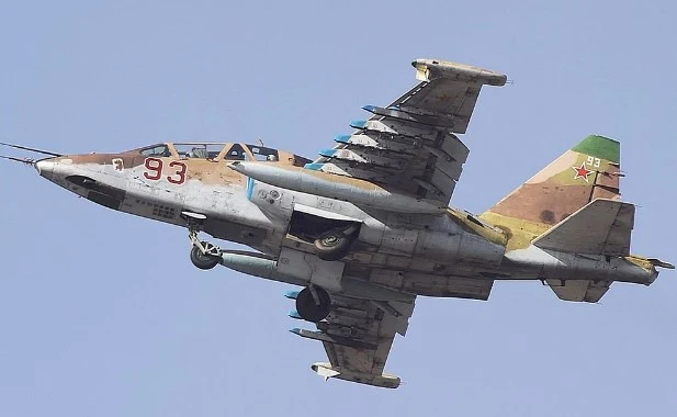 This is Sukhoi Su-25T Tankovy, a Special Variant Fighter Jet For Tank Hunters On the Battlefield